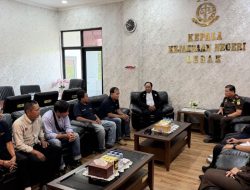 Perkuat Fungsi Pengawasan Hukum, Pokja News Room Jaga Desa Silaturahmi Konsultasi ke Kejari Lebak