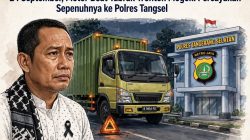 Pihak Tronton Mendukung Proses Penyidikan Tragedi Malam 24 September, Percayakan Sepenuhnya ke Polres Tangsel