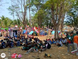 Kwaran Malingping Gelar LT II Pramuka Penggalang SD dan SMP di Bendungan NK