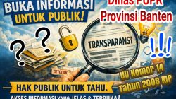 Gerakan 9 Bersama AMPP Tunggu Permohonan Informasi dari PPID Dinas PUPR Provinsi Banten
