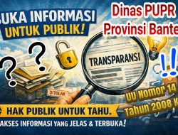 Gerakan 9 Bersama AMPP Tunggu Permohonan Informasi dari PPID Dinas PUPR Provinsi Banten