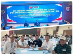 51 Wartawan Dinyatakan Kompeten, 3 Asal Jawilan Lulus UKW di Mapolda Banten