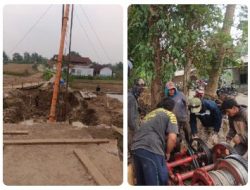 Pengerjaan Jembatan Bojot-Cemplang Jawilan diduga molor ,Proyek Rp 570 Juta Baru Dimulai,