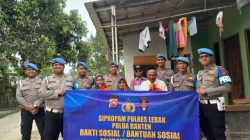 HUT Propam Polri ke-24, Si Propam Polres Lebak Gelar Bakti Sosial di Ponpes Al Idrus
