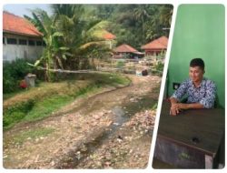 Musim Kemarau Panjang, Warga Desa Margaluyu Paksa Gali Sumur Resapan di Bantaran Kali Cibeurih