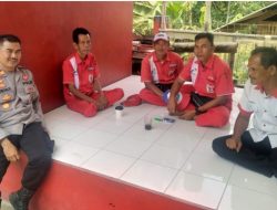 Kapolsek Malingping Polres Lebak Sambangi SPBU, Ajak Karyawan Bersama Jaga Keamanan Lingkungan