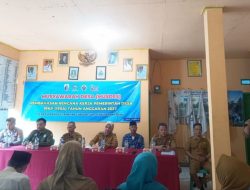 Camat Curugbitung Hadiri Musdes Desa Cidadap, Berikan Arahan Tegas Tentang Penyusunan Anggaran 2027 Skala Prioritas