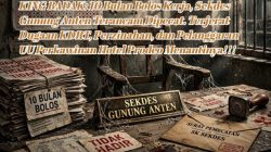 Sekdes Gunung Anten Terancam Dipecat: 10 Bulan Bolos Kerja, Terjerat Dugaan KDRT dan Perzinahan