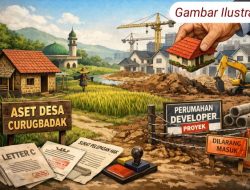 Diduga Kades Terlibat, Aset Desa Curugbadak 6,8 Hektar Dikuasai Pengembang Permata Mutiara Sejahtera