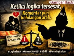 Logika Sesat Komentator UU: Diminta Bahas Perselingkuhan Berujung KDRT, Malah Bicara Zina