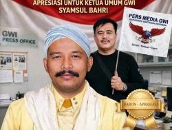 Apresiasi untuk Ketua Umum GWI Syamsul Bahri, Tokoh Bijaksana & Arif Pengawal Sinergi Pers dan Polri