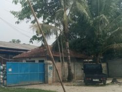 Diduga Tak Berizin, Gudang di KM 13,5 Jalan Raya Cikande Rangkasbitung  Disulap Jadi Pabrik Peleburan Limbah Plastik