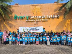 Haru! 70 Anak Yatim Bahagia Liburan Gratis Bareng Wartawan Cilegon di Avery Coconut Island – Kado HUT ke-26 Banten