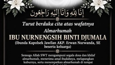 Innalillahi, Kabar Duka – Ibunda Kapolsek Jawilan AKP Erwan Nurwanda, SE Berpulang ke Rahmatullah