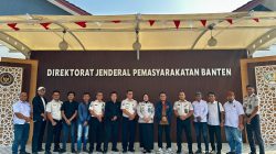 Perkuat Sinergitas, PWI Banten Lakukan Audiensi ke Kanwil Ditjenpas Banten