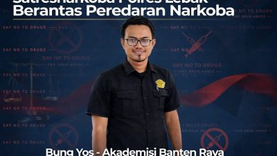Akademisi Banten Raya Apresiasi Kinerja Satresnarkoba Polres Lebak Berantas Peredaran Narkoba