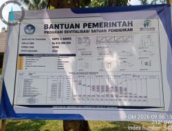 Proyek Revitalisasi SMPN 2 Baros Tuai Sorotan, Dugaan Kejanggalan Bakal Dilaporkan