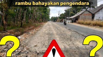 Minim Rambu Peringatan, Preservasi Ruas Jalan Nasional Banten Selatan Anggaran Rp 27 Miliar Dikeluhkan Membahayakan Pengendara