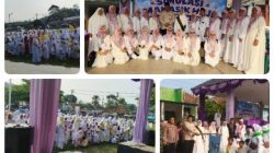 Ratusan Anak PAUD se-Kecamatan Sajira Antusias Ikuti Simulasi Manasik Haji di Alun-Alun Sajira