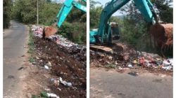 Kades Sajira Mekar Desak Pemkab Lebak Minta Bantuan Alat Pembuangan Sampah Untuk Hindari Tumpukan Sampah di Makam Riben
