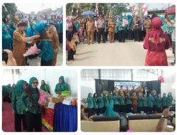 Camat Curugbitung Dampingi Kunjungan Ketua TP-PKK Kabupaten Lebak di Desa Guradog