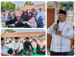 Ratusan Siswa SMAN 1 Sajira Meriahkan Hari Santri Nasional dengan Tausiyah dan Ngaliwet Bersama