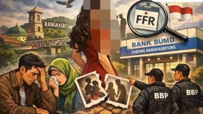 Diduga Wanita Pelakor Berinisial FFR Kini Bekerja di Bank BUMD Banten Cabang Rangkasbitung